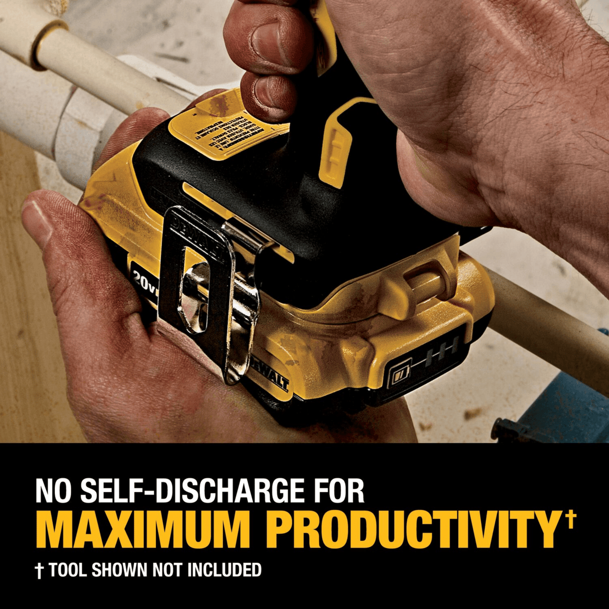 DEWALT 20V MAX Lithium Ion Battery 4/Pack