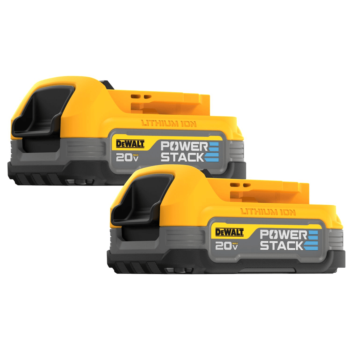 DEWALT 20V MAX POWERSTACK Compact Battery, 2/Pack