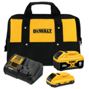 DeWALT® 20V MAX 6.0Ah and 4.0Ah Lithium Ion Batteries Starter Kit