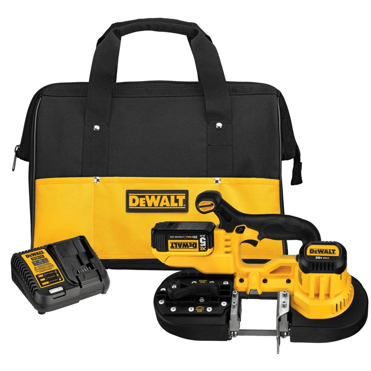 DEWALT 20V MAX Bandsaw w/ Batteries