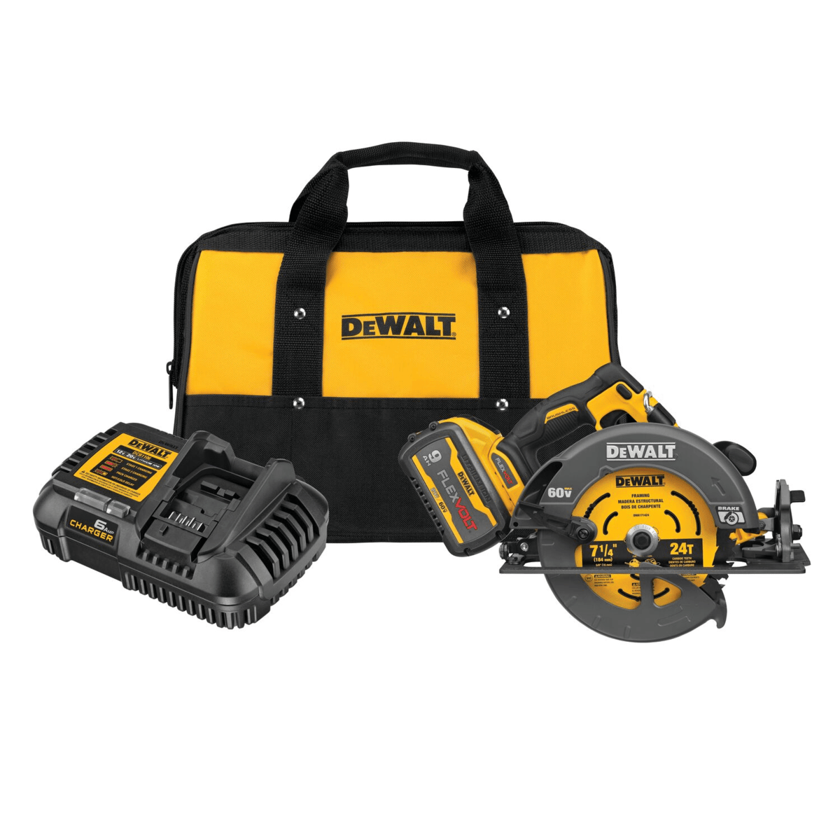 DEWALT FLEXVOLT 60V MAX Circular Saw w/ Brake