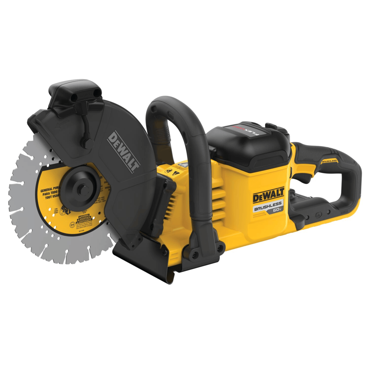 DEWALT FLEXVOLT 60V MAX Brushless Cordless Cut-Off Saw Kit, 9"