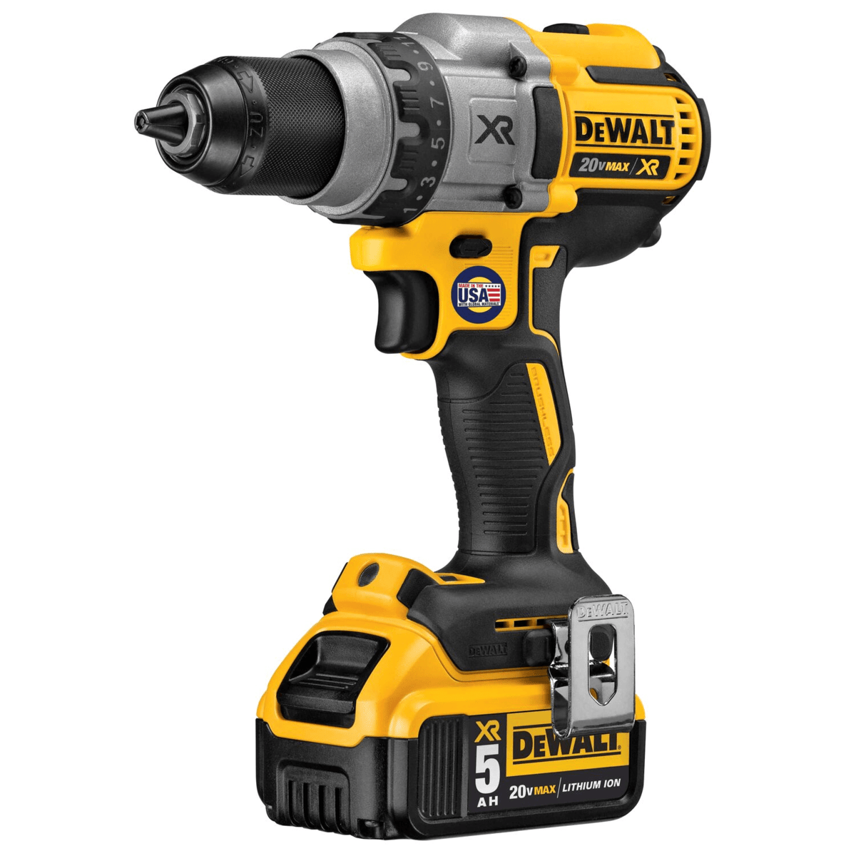 DEWALT 20V MAX XR Lithium Ion Brushless 3-Speed Drill/Driver Kit