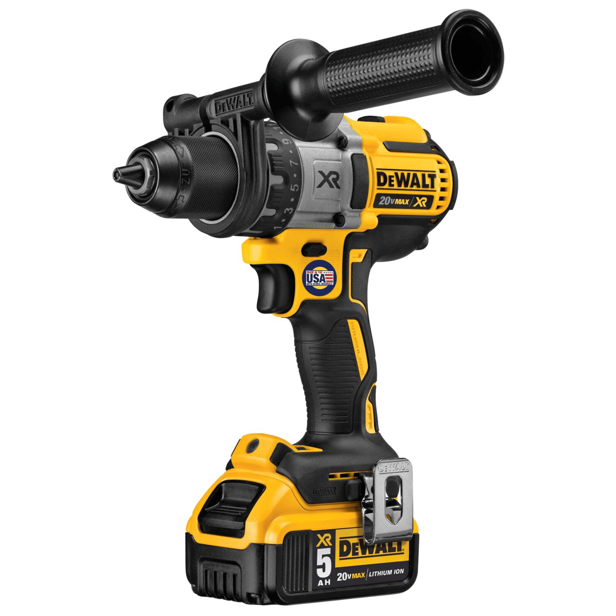 DEWALT 20V MAX XR Lithium Ion Brushless 3-Speed Drill/Driver Kit