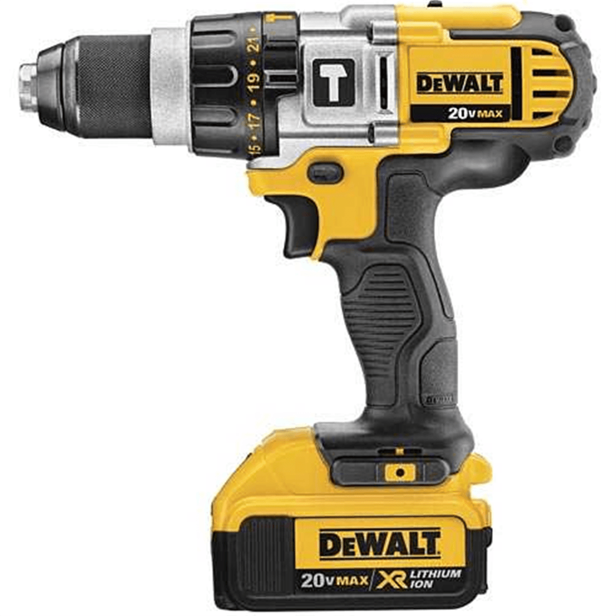 DEWALT 20V MAX Hammer Drill w/ 4.0Ah Batteries