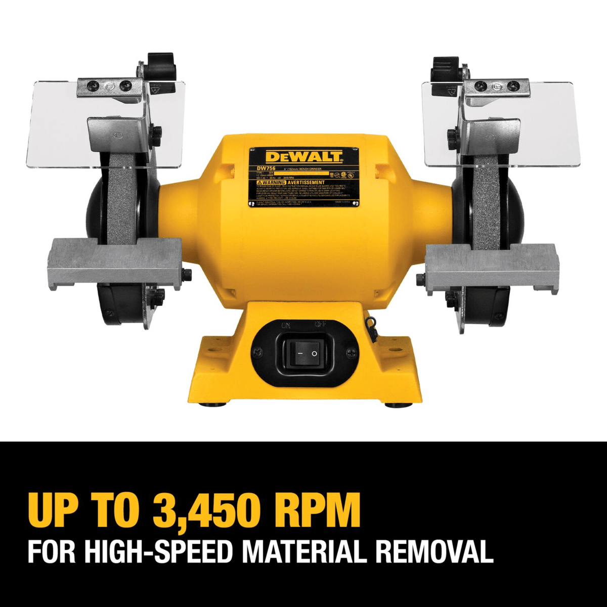 DEWALT Bench Grinder, 6"