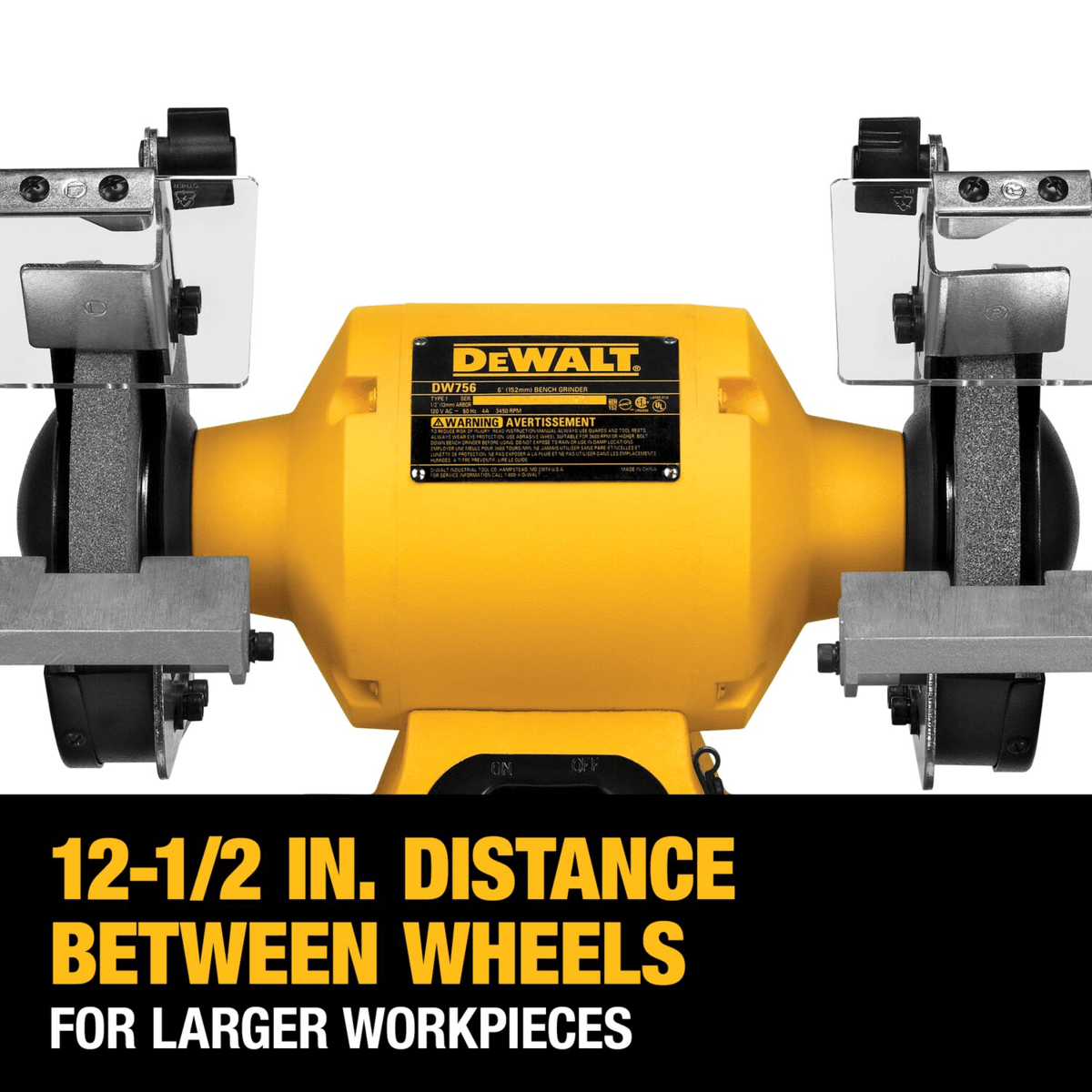DEWALT Bench Grinder, 6"