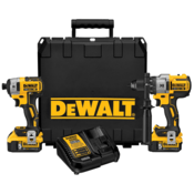 DEWALT 20V MAX XR Hammerdrill & Impact Driver Combo Kit