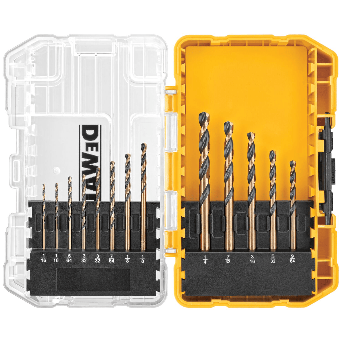DEWALT 13-Piece Black Oxide Drill Bit Set