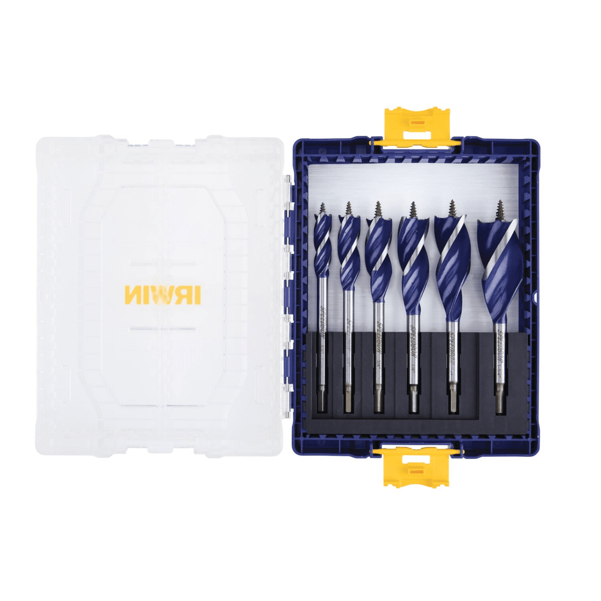 IRWIN 6-Piece Spreedbor Drill Bit Set for Wood