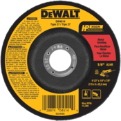 DEWALT 4-1/2" x 1/4" x 7/8" General Purpose Metal Grinding Wheel