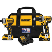DEWALT 20V MAX Hammer Drill and Impact Driver Combo Kit