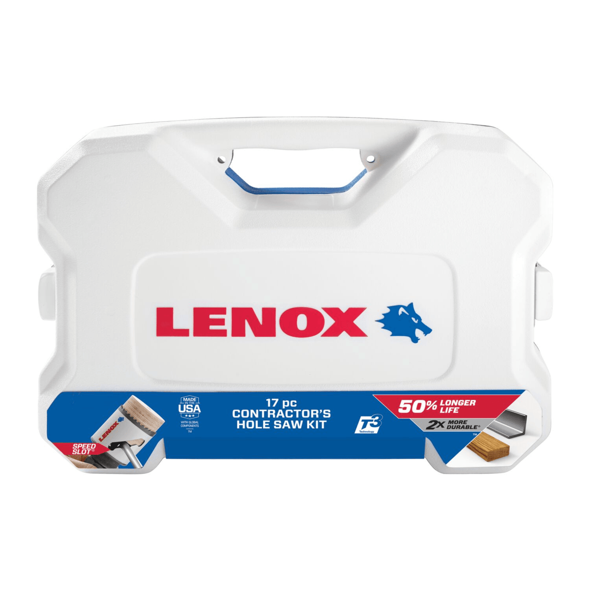 LENOX 17-Piece Contractor's SPEED SLOT Hole Saw Kit