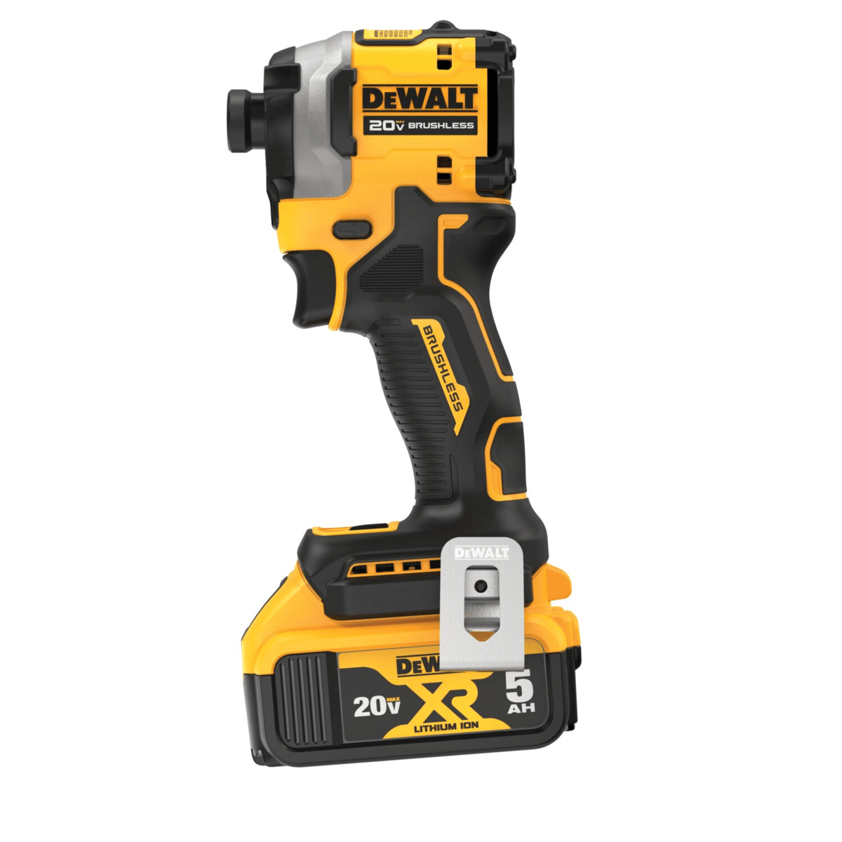 DEWALT ATOMIC 20V MAX Brushless Cordless 3-Speed Impact Driver Kit, 1/4"