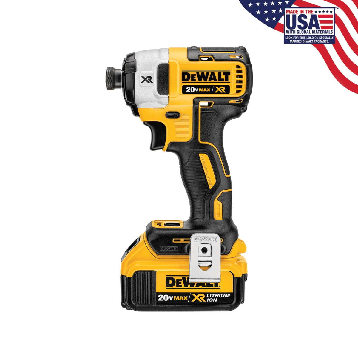 DEWALT 20V MAX XR 3-Speed Impact Driver Kit, 1/4"