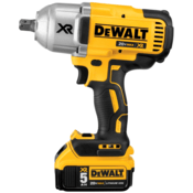 DEWALT 20V MAX XR High Torque Impact Wrench w/ Detent Pin Anvil Kit, 1/2"