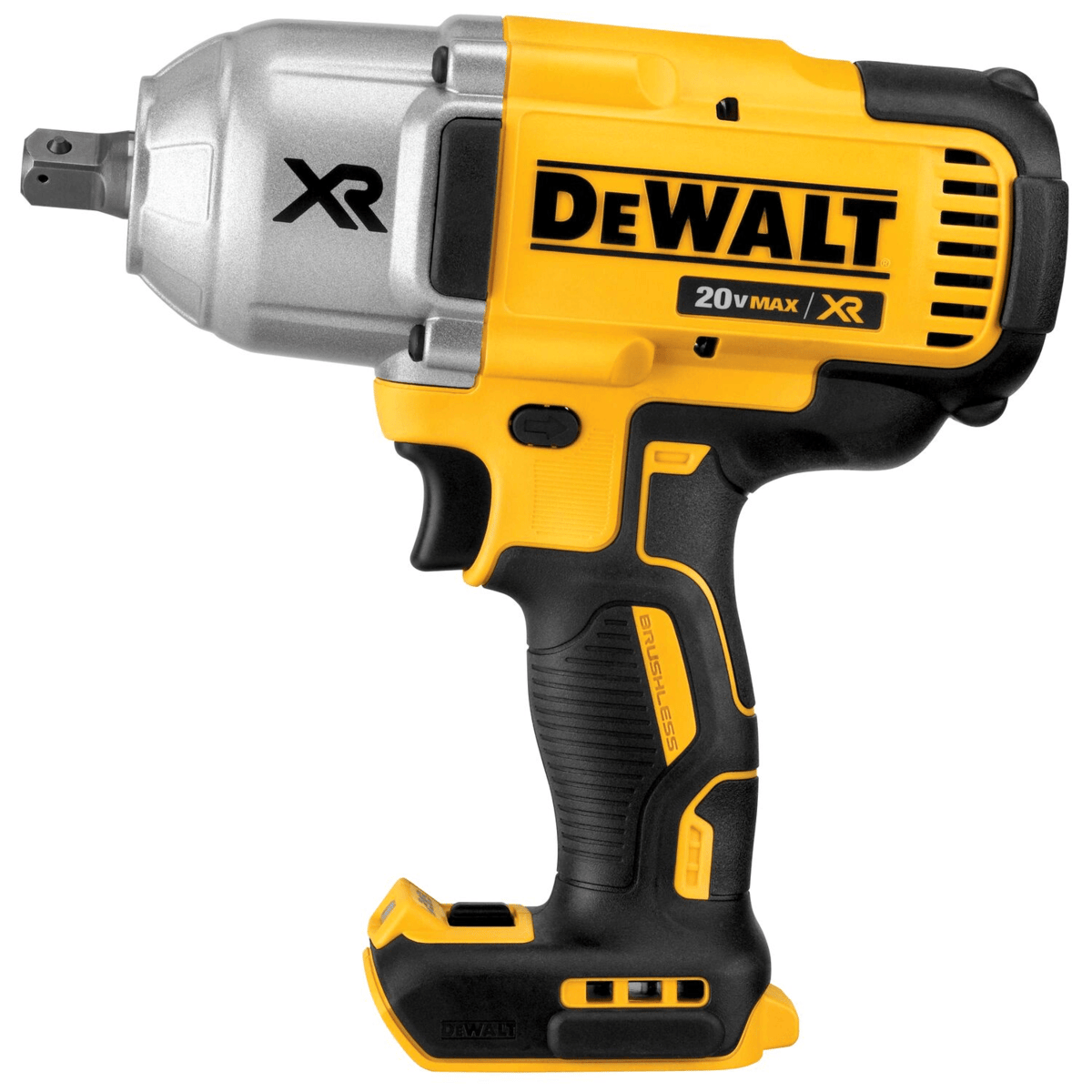 DEWALT 20V MAX XR High Torque Impact Wrench w/ Detent Pin Anvil, 1/2", Tool Only