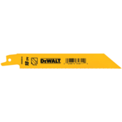 DEWALT 18 TPI Blades for Metal Applications, 6", Pack of 5