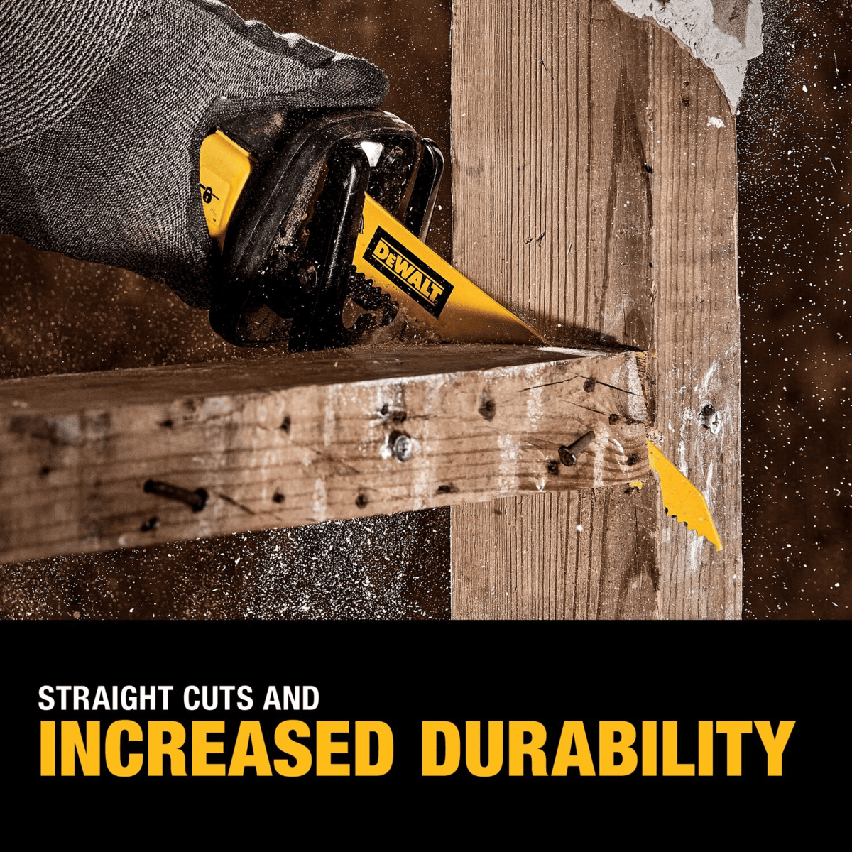 DEWALT 12-Piece Bi-Metal Reciprocating Saw Blade Set w/ Telescoping Case