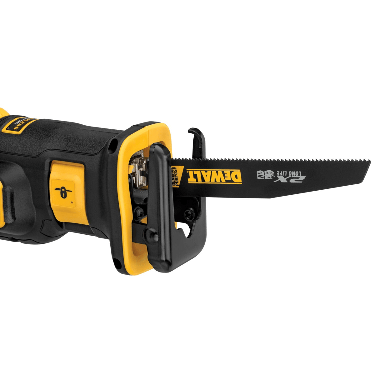 DEWALT 20V MAX XR Brushless Compact Reciprocating Saw, Tool Only
