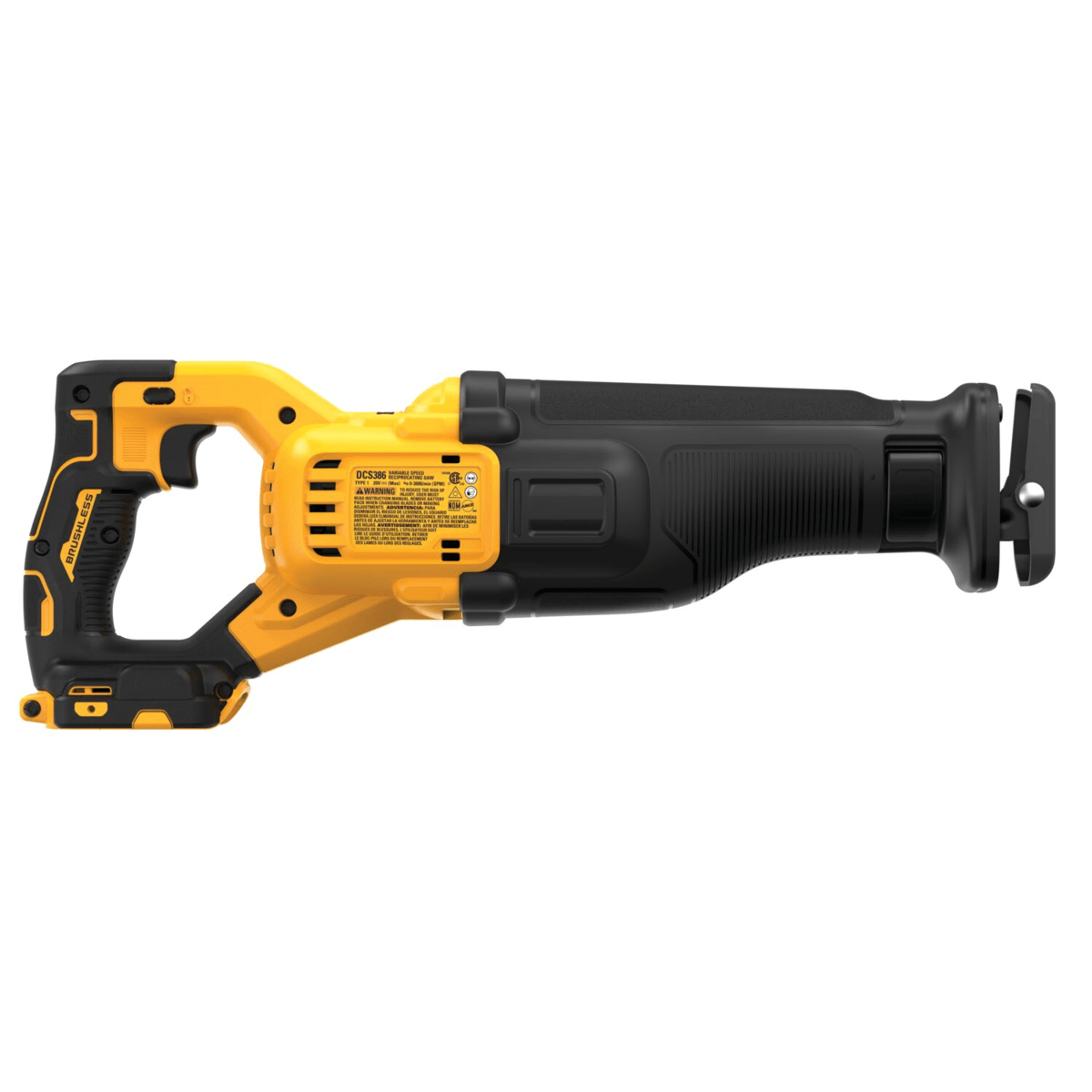 DEWALT 20V MAX Brushless Cordless Reciprocating Saw w/ FLEXVOLT Advantage, Tool Only
