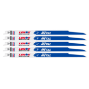 LENOX Bi-Metal Cutting Reciprocating Saw Blade, 12", 18 TPI, 5/Pack