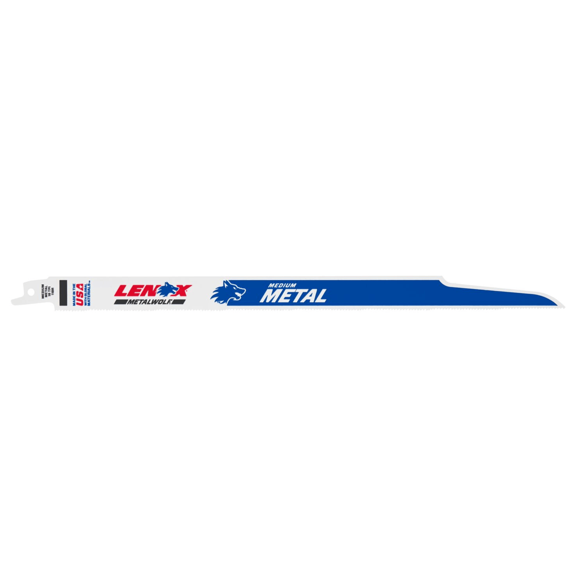 LENOX Bi-Metal Cutting Reciprocating Saw Blade, 12", 18 TPI, 5/Pack