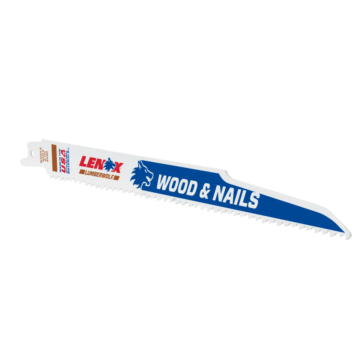 LENOX Bi-Metal Cutting Reciprocating Saw Blade, 9", 6 TPI, 5/Pack