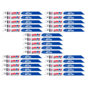 LENOX Bi-Metal Cutting Reciprocating Saw Blade, 8", 18 TPI, 25/Pack