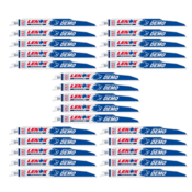 LENOX Bi-Metal Cutting Reciprocating Saw Blade, 9", 6 TPI, 25/Pack