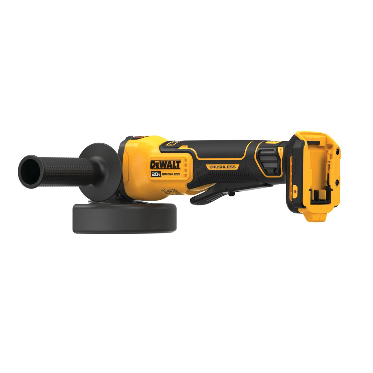 DEWALT 20V MAX Brushless Cordless Paddle Switch Angle Grinder, 4-1/2" to 5", Tool Only
