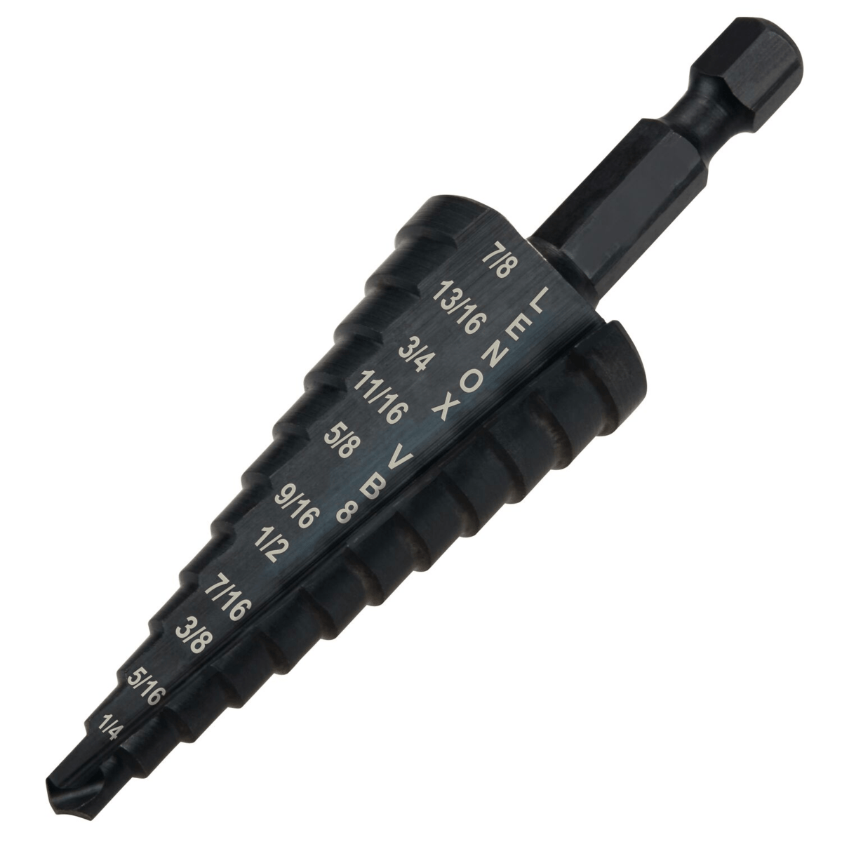 LENOX Vari-Bit VB8 Step Drill Bits, 3/16" to 7/8"
