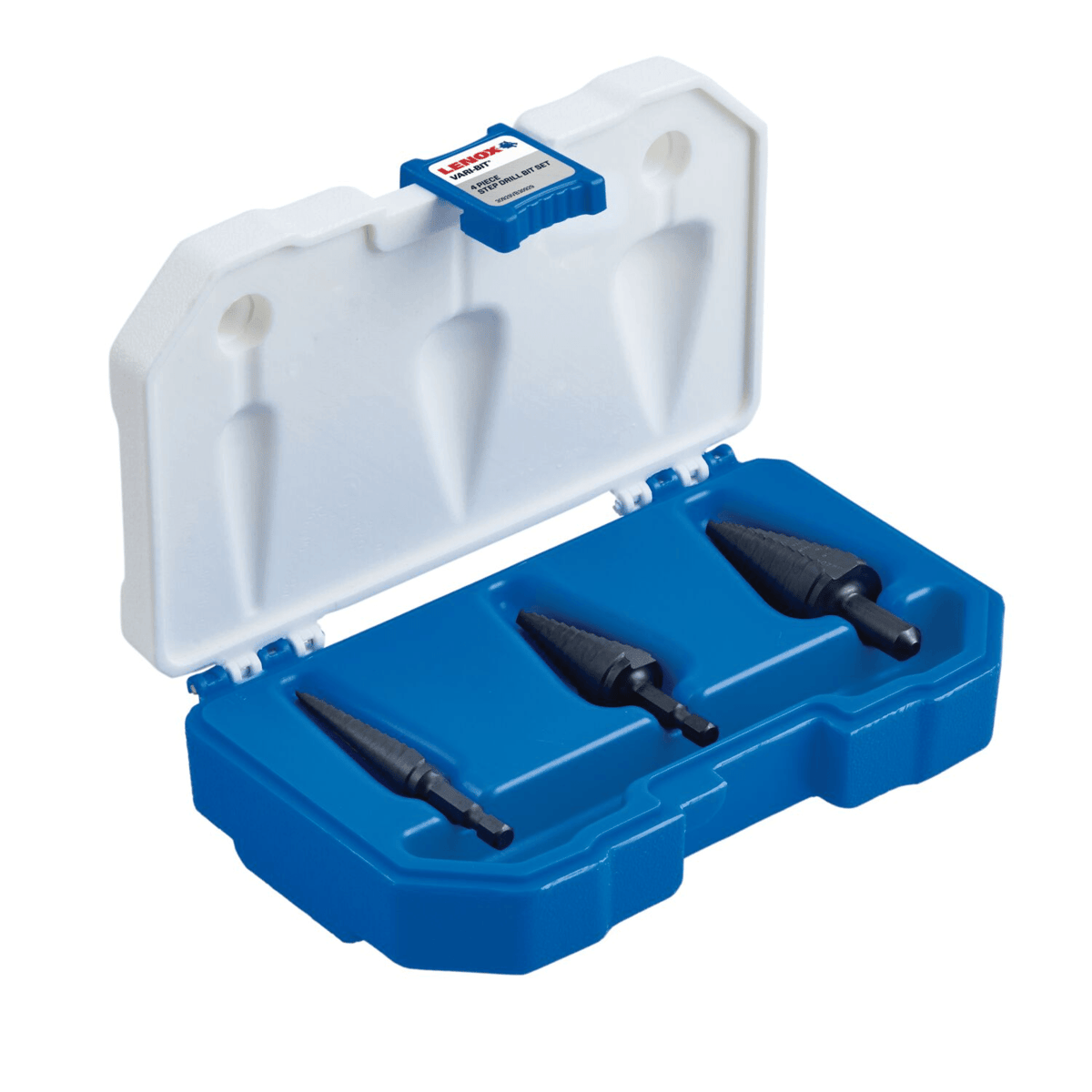 LENOX Vari-Bit 3-Piece Step Drill Bit Assortment, 1/8" to 1"