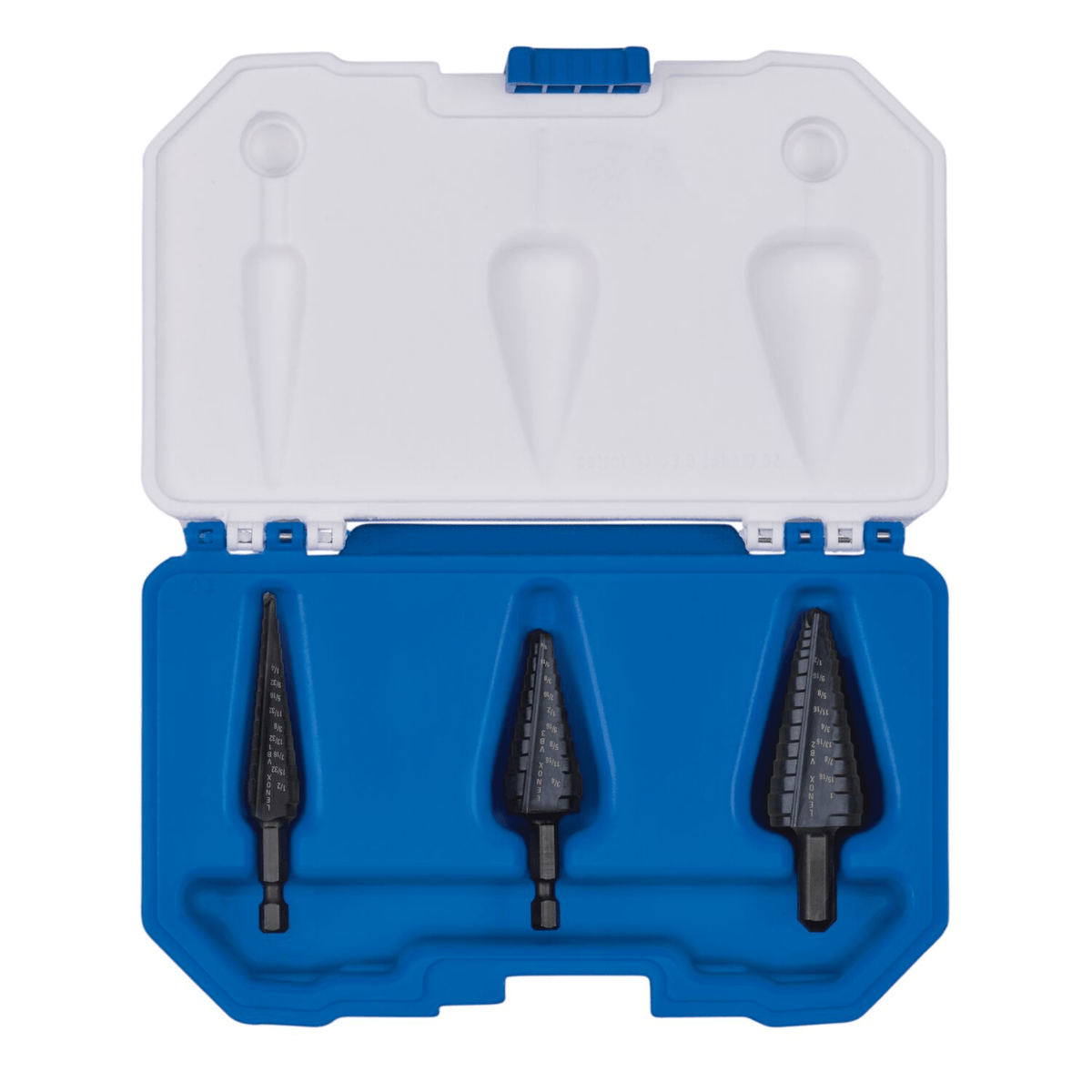 LENOX Vari-Bit 3-Piece Step Drill Bit Assortment, 1/8" to 1"