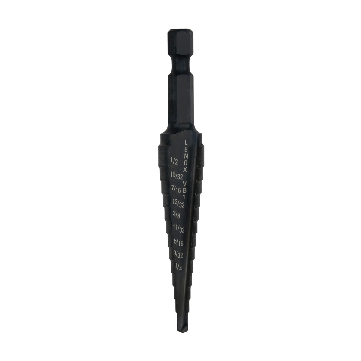 LENOX Vari-Bit VB1 Step Drill Bit, 1/8" to 1/2"