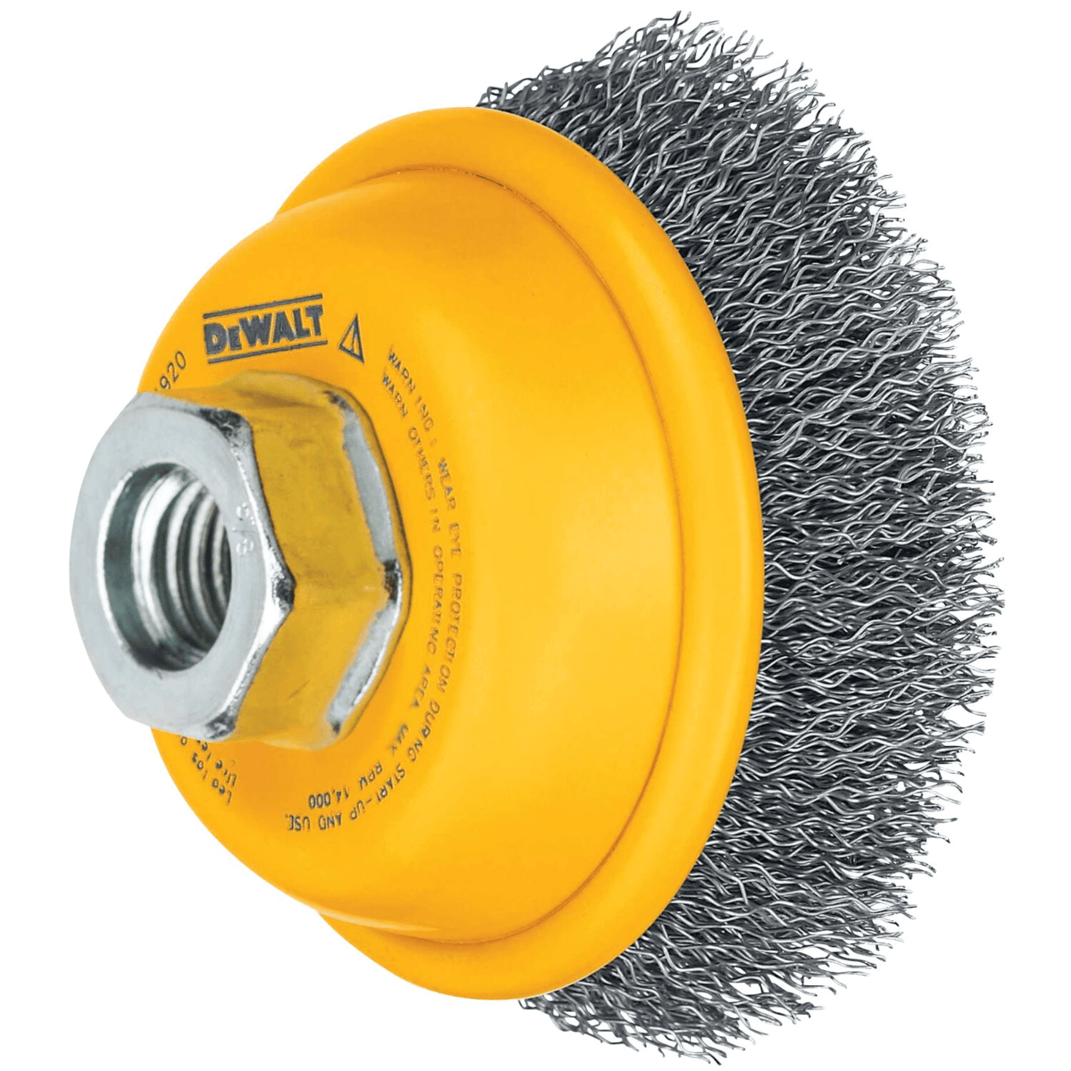 DEWALT Crimped Wire Cup, Carbon