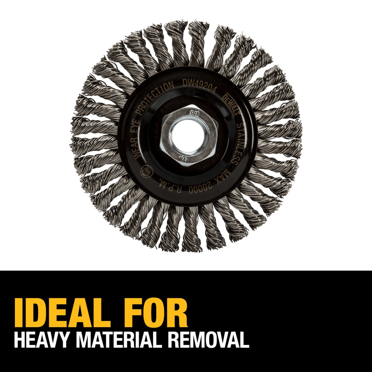 DEWALT Stringer Bead Wheel, SS