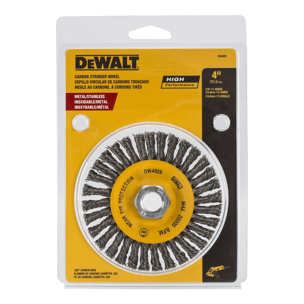 DEWALT Stringer Bead Wheel, Carbon