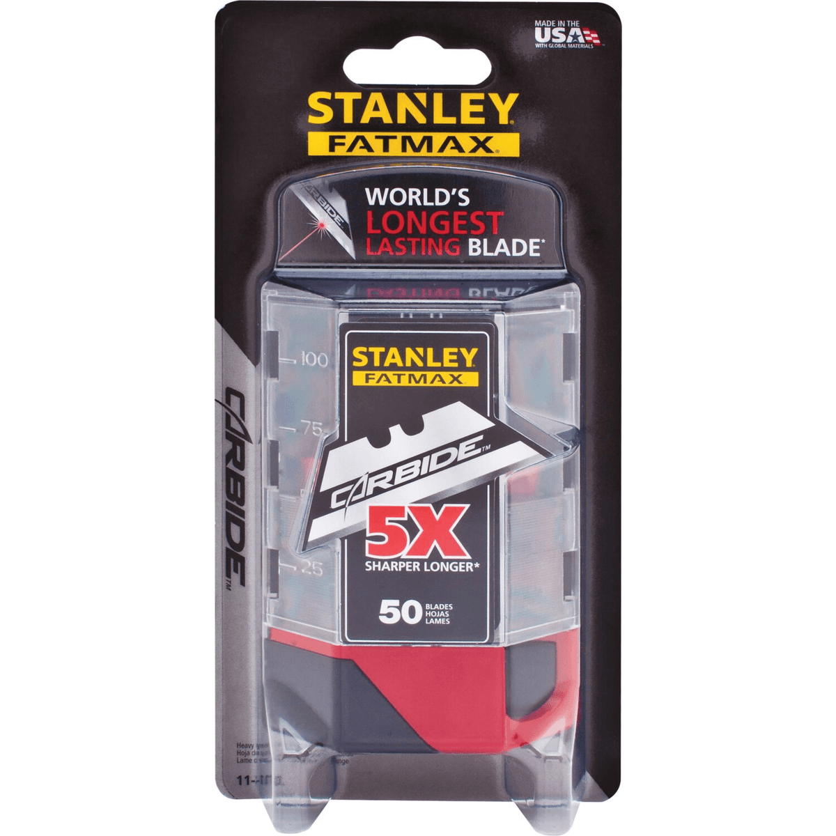 STANLEY FATMAX Carbide Blades, 50/Pack