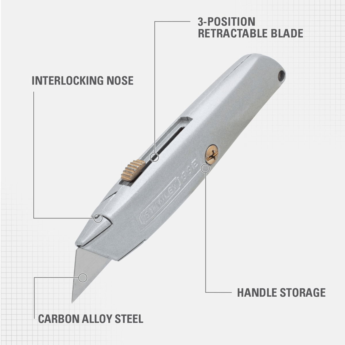 STANLEY Classic 99 Retractable Utility Knife