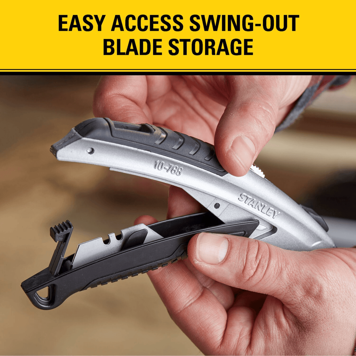 STANLEY Curved Quick-Change Utility Knife