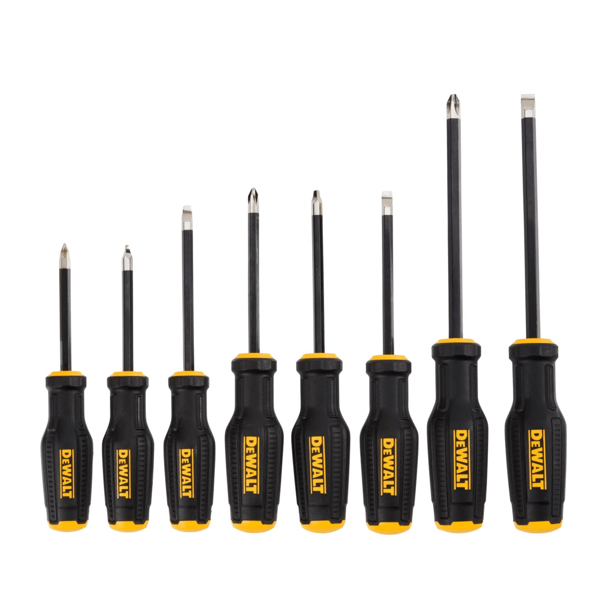 DEWALT TOUGHSERIES 8-Piece Screwdriver Set