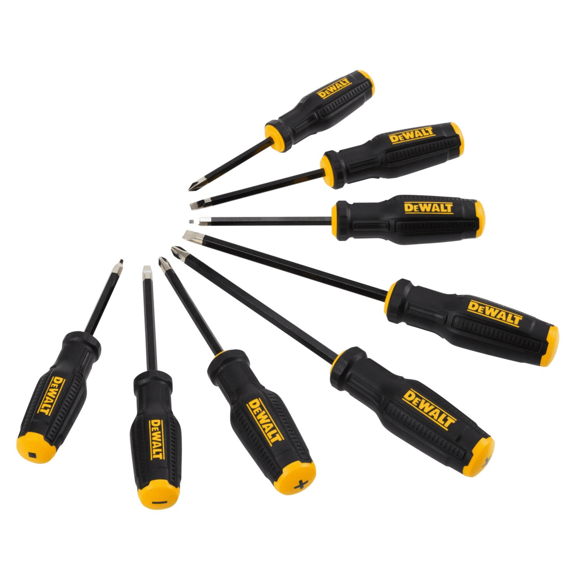 DEWALT TOUGHSERIES 8-Piece Screwdriver Set