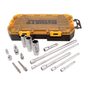 DEWALT 15-Piece 1/4" & 3/8" Drive Tool Accessory Set