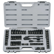 STANLEY 69-Piece Black Chrome Socket Set