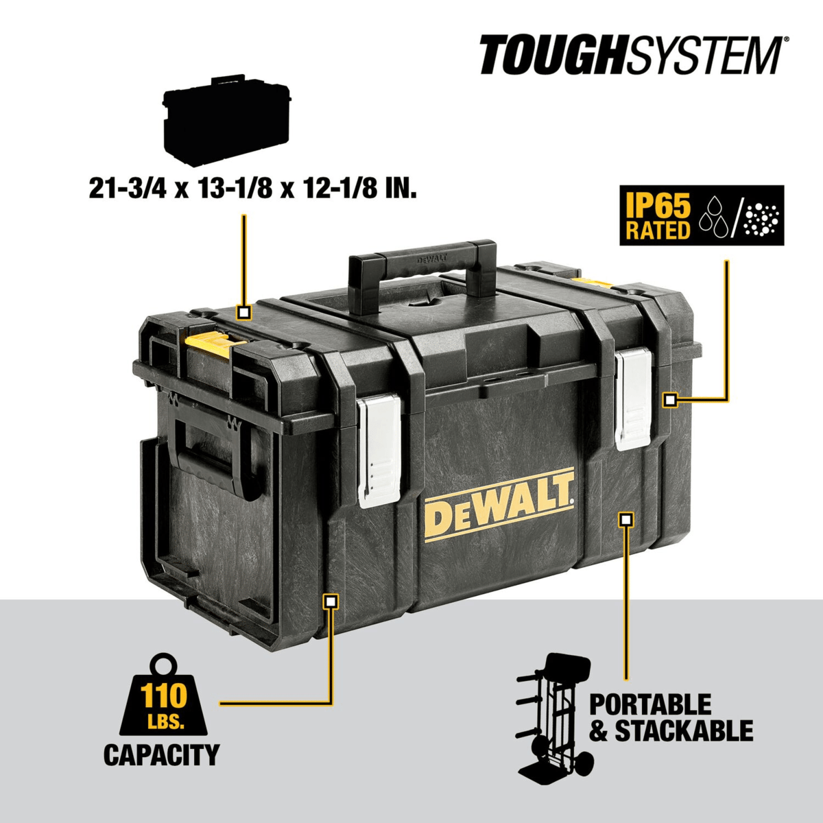 DEWALT Tough System Case, Large