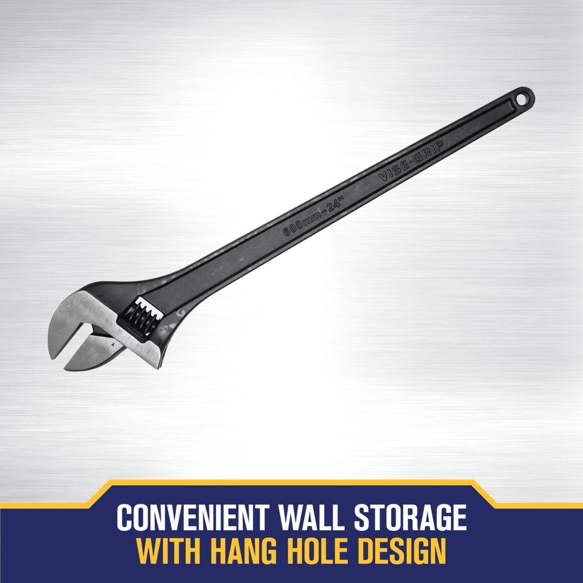 IRWIN Vise-Grip Adjustable Wrench, 24"