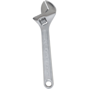 STANLEY Adjustable Wrench, 10"