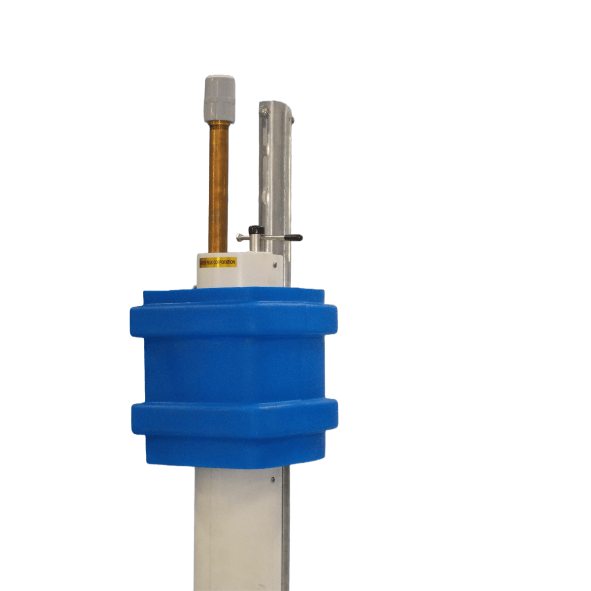 Water Plus Corp Above Grade Sampling & Flushing Hydrant, Cold Climate, Blue, 36" Bury, 3/4" Barrel