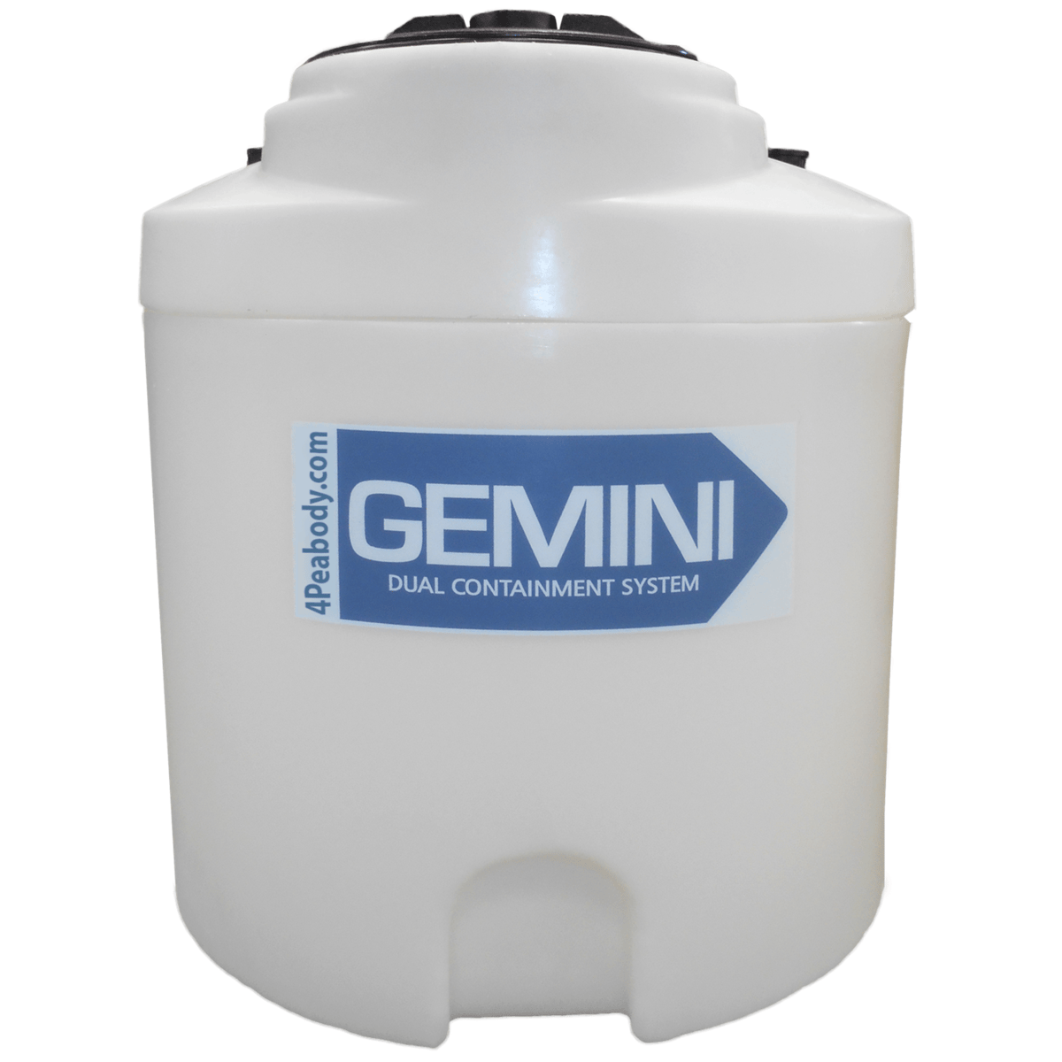 Peabody 20 Gal Gemini Dual Containment® Tank - XLPE - SD 1.5 - Natural - Not NSF Compliant, 01-30125
